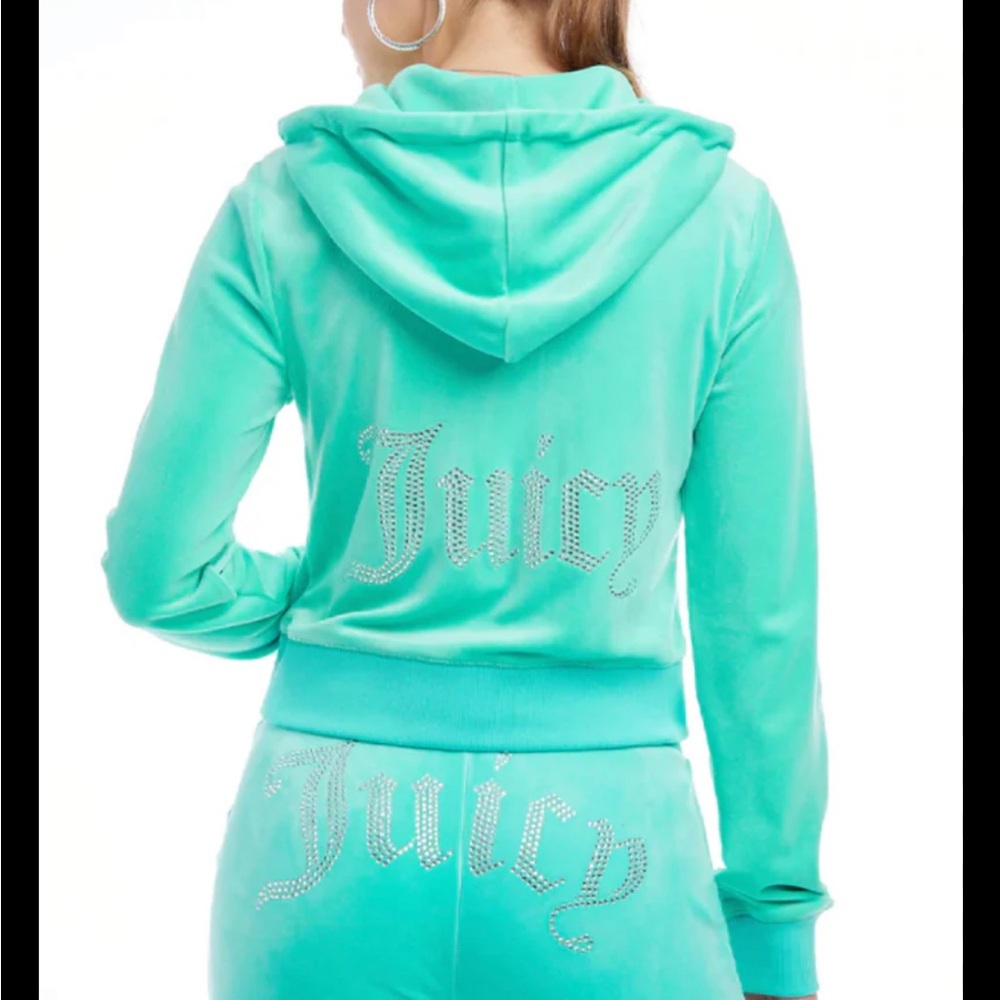 Juicy Couture Womens Velour Tracksuit